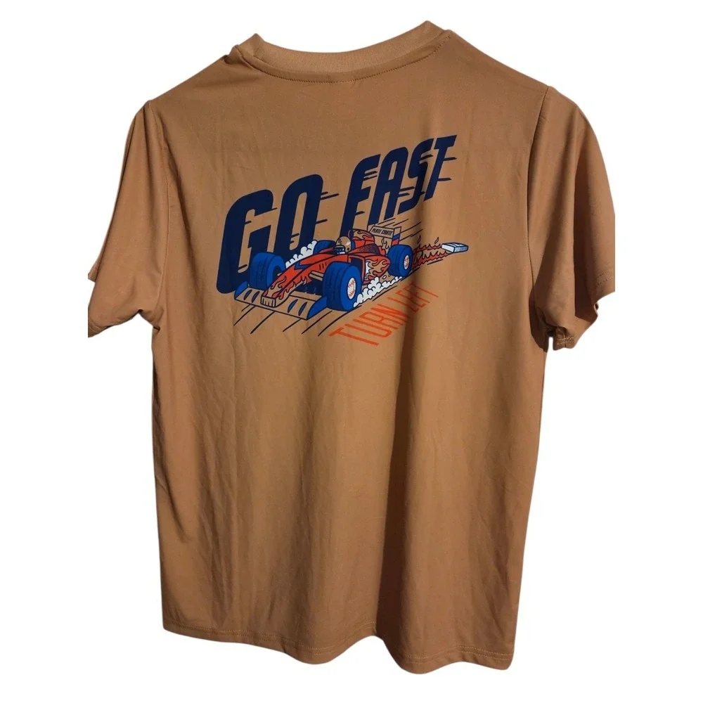 Plate Crate Short Sleeve Tee  Youth‎ Size L Tan